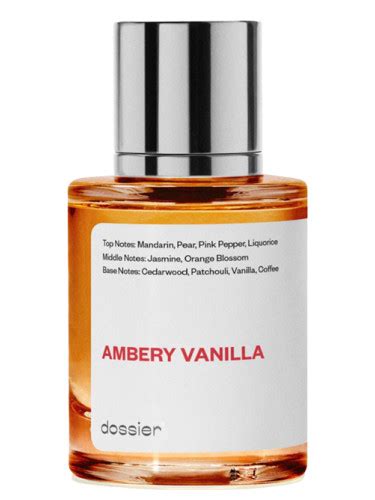 ambery vanilla dossier near me|dossier ambery vanilla.